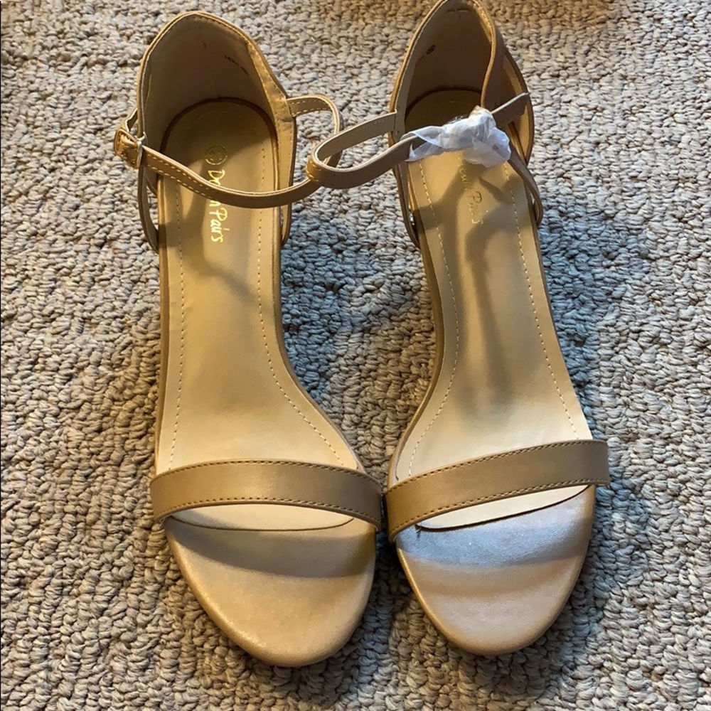Dream Paris Nude Heel Size 9.5